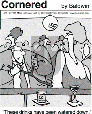 Cornered on Friday April 9, 1999 Comic Strip