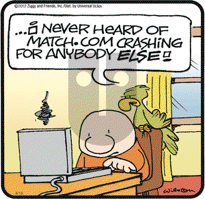 Ziggy on Saturday March 10, 2012 Comic Strip