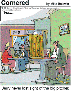 Cornered on Friday December 31, 2010 Comic Strip