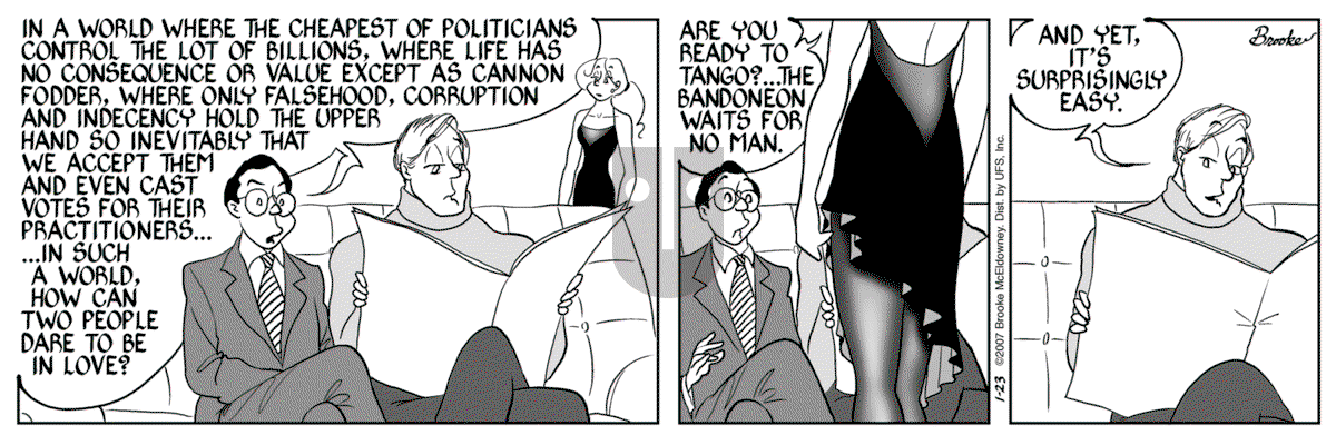 9 Chickweed Lane - Tuesday January 23, 2007 Comic Strip