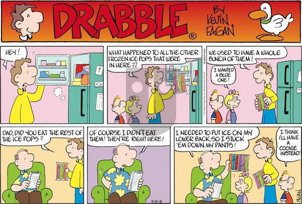 Drabble on Sunday December 8, 2013 Comic Strip