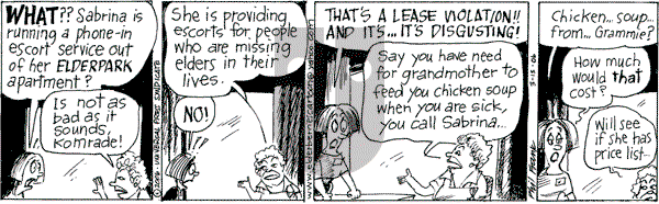 The Elderberries on Wednesday March 15, 2006 Comic Strip