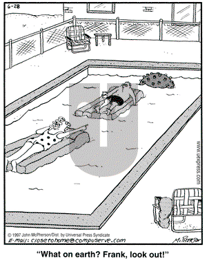 Close to Home on Saturday June 28, 1997 Comic Strip