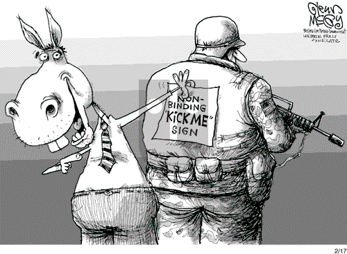 Glenn McCoy on Saturday February 17, 2007 Comic Strip