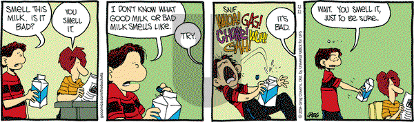 The Buckets on Friday December 12, 2014 Comic Strip