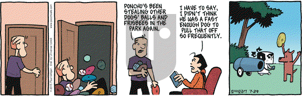 Pooch Cafe on Wednesday July 29, 2015 Comic Strip