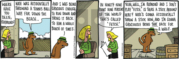 Overboard - Wednesday June 30, 2004 Comic Strip
