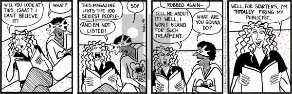 Clear Blue Water on Tuesday March 8, 2005 Comic Strip