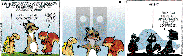 Over the Hedge on Thursday August 14, 2014 Comic Strip