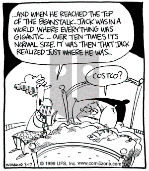Reality Check on Wednesday March 17, 1999 Comic Strip