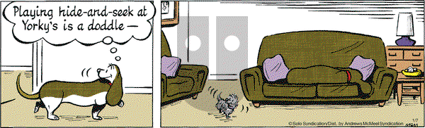 Fred Basset - Tuesday January 7, 2020 Comic Strip