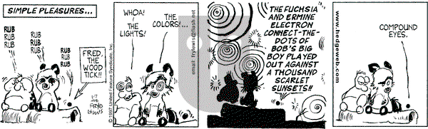 Over the Hedge on Wednesday January 7, 1998 Comic Strip