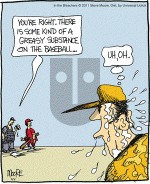 In the Bleachers - Monday July 4, 2011 Comic Strip