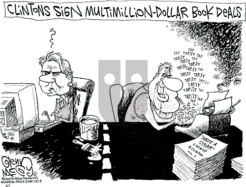 Glenn McCoy on Tuesday August 7, 2001 Comic Strip