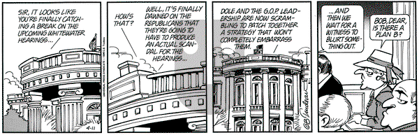 Doonesbury on Monday April 11, 1994 Comic Strip