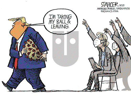 Jeff Stahler on Wednesday May 13, 2020 Comic Strip