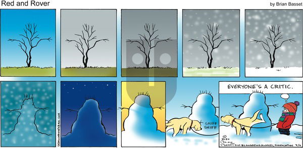 Red and Rover - Sunday February 2, 2020 Comic Strip
