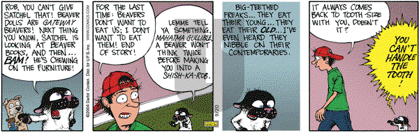 Get Fuzzy on Sunday September 26, 2004 Comic Strip