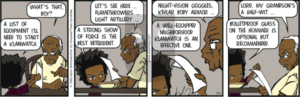 The Boondocks on Tuesday May 2, 2006 Comic Strip