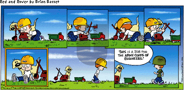 Red and Rover on Saturday July 31, 2004 Comic Strip