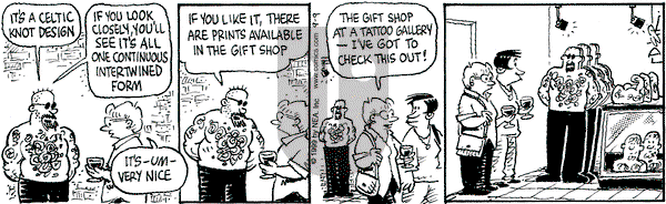 Betty on Thursday September 9, 1999 Comic Strip