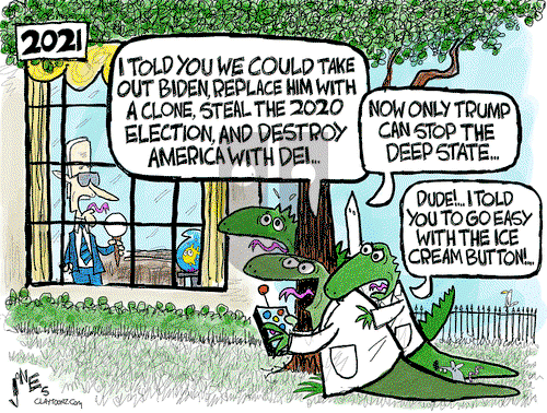 Clay Jones on Monday June 2, 2025 Comic Strip