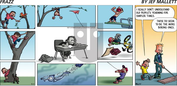 Frazz on Sunday September 17, 2017 Comic Strip