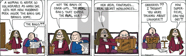 Cathy Classics on Tuesday November 1, 2005 Comic Strip