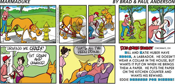 Marmaduke on Sunday May 7, 2017 Comic Strip