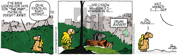 Over the Hedge on Thursday January 28, 2010 Comic Strip