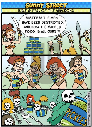 Sunny Street on Monday June 9, 2014 Comic Strip