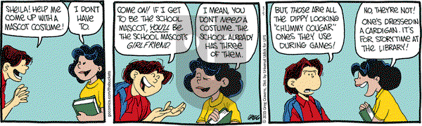 The Buckets on Thursday March 5, 2015 Comic Strip