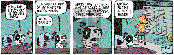 Pooch Cafe on Saturday October 14, 2006 Comic Strip