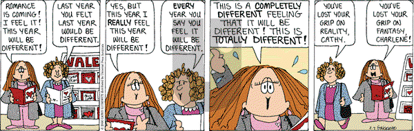 Cathy Classics on Monday February 7, 2011 Comic Strip
