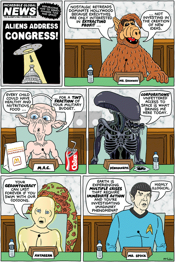 Brian McFadden on Tuesday August 1, 2023 Comic Strip