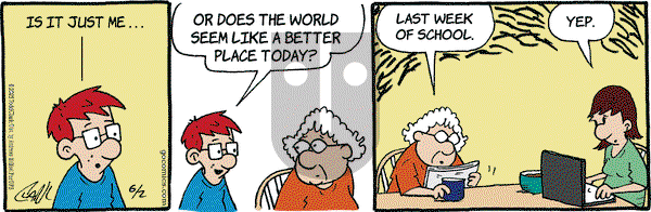 Lola on Monday June 2, 2025 Comic Strip