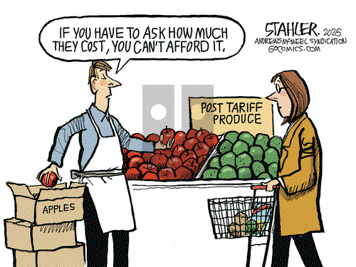 Jeff Stahler on Thursday March 6, 2025 Comic Strip