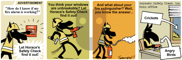 Dark Side of the Horse on Friday November 18, 2011 Comic Strip