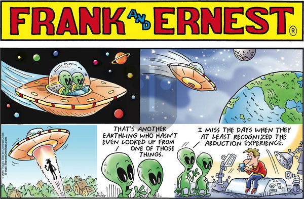 Frank and Ernest on Sunday June 5, 2016 Comic Strip