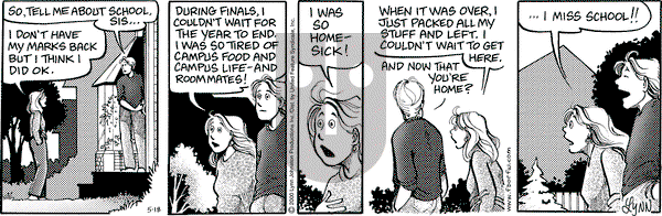 For Better or For Worse on Thursday May 18, 2000 Comic Strip