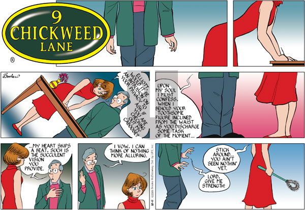 9 Chickweed Lane on Sunday October 11, 2009 Comic Strip