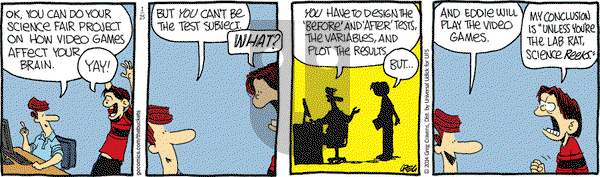 The Buckets on Saturday January 25, 2014 Comic Strip