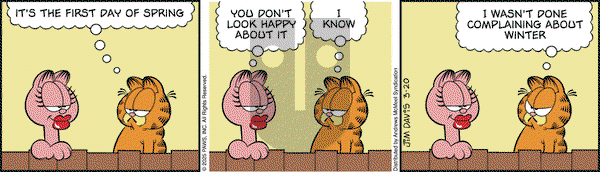 Garfield on Thursday March 20, 2025 Comic Strip