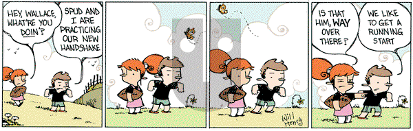 Wallace the Brave on Wednesday March 23, 2016 Comic Strip