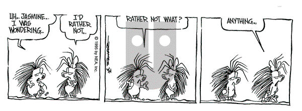 The Grizzwells on Tuesday February 14, 1995 Comic Strip