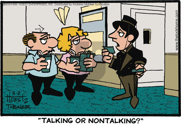The Lockhorns - Saturday March 2, 2024 Comic Strip