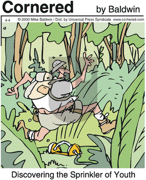 Cornered on Tuesday April 4, 2000 Comic Strip