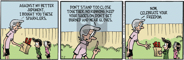 Grand Avenue on Tuesday July 2, 2013 Comic Strip