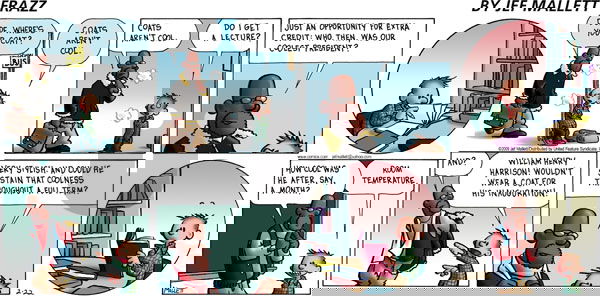 Frazz on Sunday February 22, 2009 Comic Strip