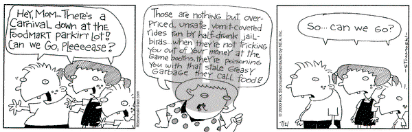 Soup to Nutz - Old on Friday July 21, 2000 Comic Strip